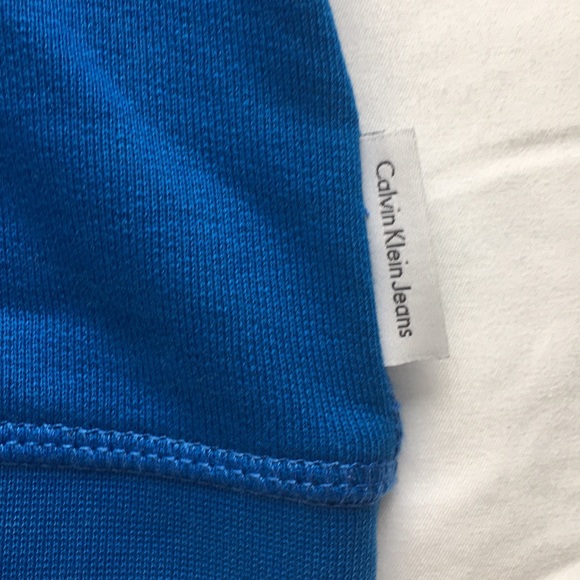 Calvin Klein Cobalt Blue Crew Neck - Picture 3 of 4